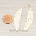 PD.174 // Ceasar Leaf Pendant, 2 Pc