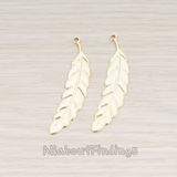 PD.174 // Ceasar Leaf Pendant, 2 Pc