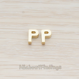 PD.198 // 3D Initials Pendant, 2 pc