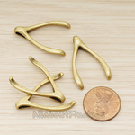 PD.205-02 // LARGE Wishbone Pendant, 2 Pc