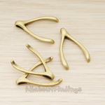 PD.205-02 // LARGE Wishbone Pendant, 2 Pc