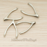 PD.205-02 // LARGE Wishbone Pendant, 2 Pc