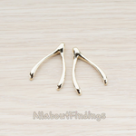 PD.205-02 // LARGE Wishbone Pendant, 2 Pc