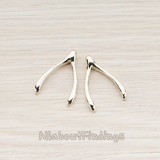 PD.205-02 // LARGE Wishbone Pendant, 2 Pc