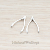 PD.205-02 // LARGE Wishbone Pendant, 2 Pc