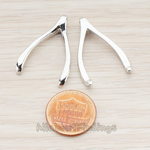 PD.205-02 // LARGE Wishbone Pendant, 2 Pc