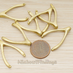 PD.205-02 // LARGE Wishbone Pendant, 2 Pc