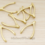 PD.205-02 // LARGE Wishbone Pendant, 2 Pc