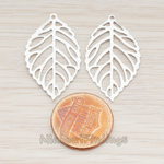 PD.210-01 // SMALL Leaf Pendant, 4 Pc