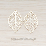 PD.210-02 // MEDIUM Leaf Pendant, 4 Pc