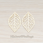 PD.210-02 // MEDIUM Leaf Pendant, 4 Pc