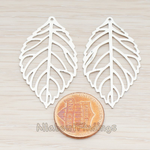 PD.210-02 // MEDIUM Leaf Pendant, 4 Pc