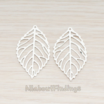 PD.210-02 // MEDIUM Leaf Pendant, 4 Pc