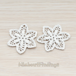 PD.302 // Star Flower Lace Pendant, 2 Pc