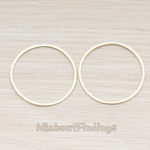 PD.305-07 // 35mm Simple Textured Round Pendant, 2 Pc