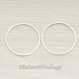 PD.305-07 // 35mm Simple Textured Round Pendant, 2 Pc