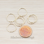 PD.358-01 // Twisted Round Link Pendant, 4 Pc