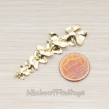 PD.376 // Quintuple Flower Pendant, 2 Pc