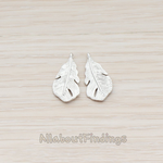 PD.405-01 // Fatty Small Feather Pendant, 2 Pc