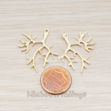 PD.485-01 // Tree Branch Pendant, 2 Pc