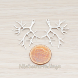 PD.485-01 // Tree Branch Pendant, 2 Pc