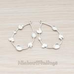 PD.496 // Cute Duck Mini House and Car on Teardrop Pendant, 2 Pc