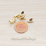 PD.497 //  Tiny Bird Pendant, 2 Pc