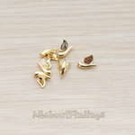 PD.497 //  Tiny Bird Pendant, 2 Pc