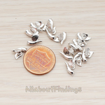 PD.497 //  Tiny Bird Pendant, 2 Pc