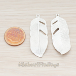 PD.510 // Feather Pendant, 2 Pc