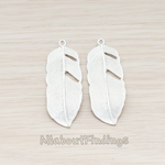PD.510 // Feather Pendant, 2 Pc