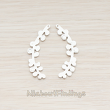 PD.528 // Leaf on Long Branch Pendant, 2 Pc