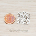 PD.531-01 // Mesh Square Pendant, 2 Pc
