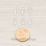 PD.549 // Unique Leaf Pendant, 4 Pc