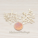 PD.591 // Tree Leaf Pendant, 2 Pc