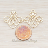 PD.611 // Chandelier Pendant, 2 Pc
