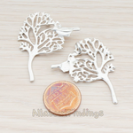 PD.613 // Bird On The Tree Pendant, 2 Pc