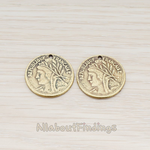 PD.615 // Coin Pendant, 2 Pc