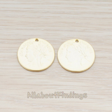 PD.615 // Coin Pendant, 2 Pc