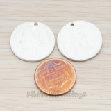 PD.615 // Coin Pendant, 2 Pc