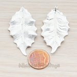 PD.627 // Large Dried Leaf Pendant, 2 Pc