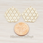 PD.638 // Picktogram Daisy Pendant, 2 Pc