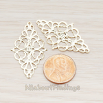 PD.640 // Diamond Shape Gothic Pendant, 2 Pc