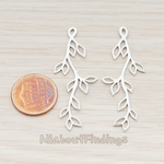 PD.665-02 // Leaf Branch Pendant, 2 Pc
