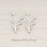 PD.721 // Cherry Blossom Twig Pendant, 2 Pc