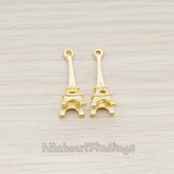 PD.763 // 3D Eiffle Tower Pendant, 2 Pc