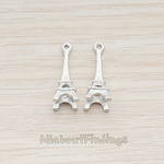 PD.763 // 3D Eiffle Tower Pendant, 2 Pc
