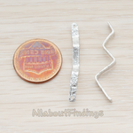 PD.769 // Folded Flattened Bar Pendant, 2 Pc