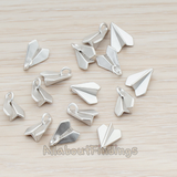 PD.775 // Origami Mini Paper Plane Pendant, 2 Pc