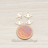 PD.858 // Small Eye Charm Pendant, 2 Pc